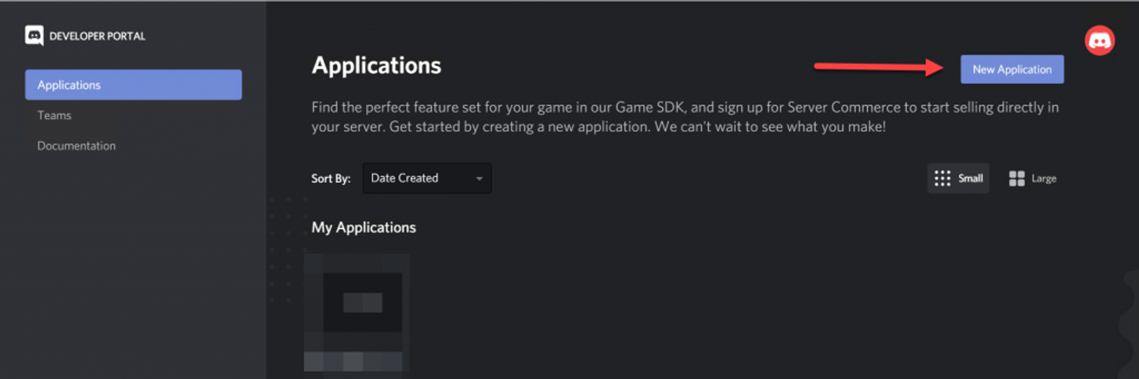 Discord Developer Portal — Documentation — Application