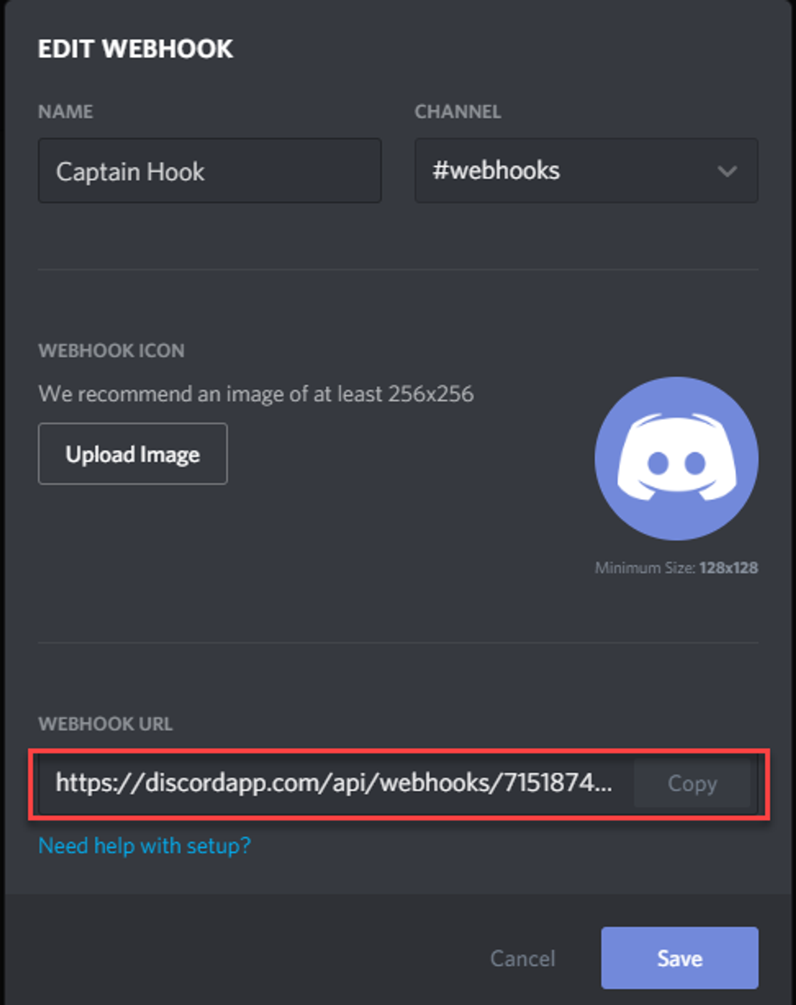 Discord Developer Portal — Documentation — Webhook